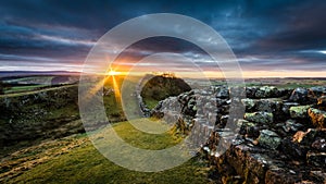 Hadrian`s Wall, Northumberland