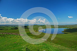 Hadrian wall countryside