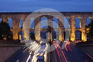 Hadrianus Aqueduct in Istanbul