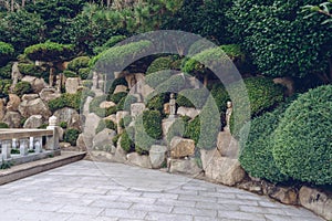 Haedong Yonggung Temple grounds landscaping