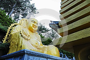 Haedong Yonggungsa Temple in Busan, South Korea.