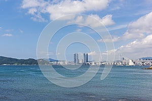 HaeUnDae Beach at Busan in Korea