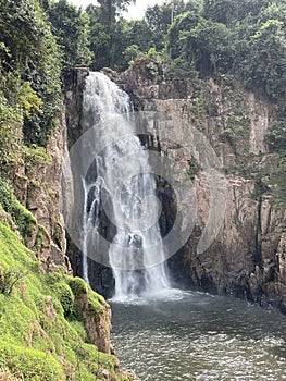 Haew Narok Waterfall, Khao Yai National Park Nakhon Nayok Province a beautiful waterfall