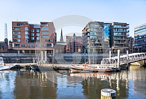 Hafencity district, Hamburg, Germany