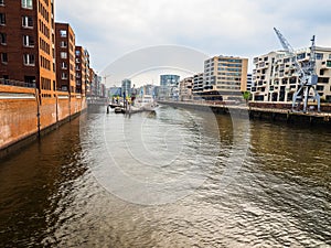 HafenCity in Hamburg hdr