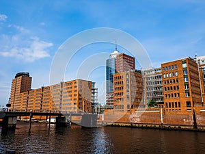 HafenCity in Hamburg hdr