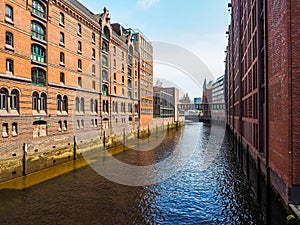 HafenCity in Hamburg hdr