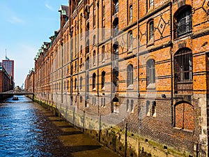 HafenCity in Hamburg hdr