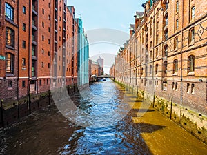 HafenCity in Hamburg hdr