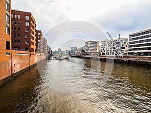 HafenCity in Hamburg hdr