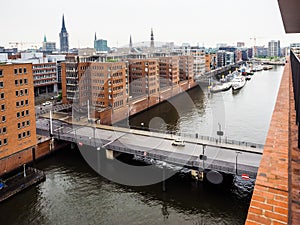 HafenCity in Hamburg hdr