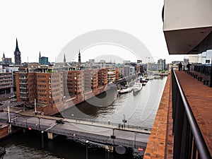 HafenCity in Hamburg hdr