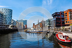 HafenCity in Hamburg hdr