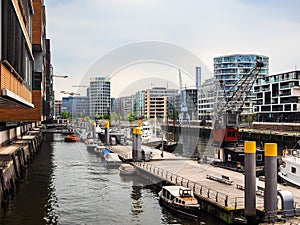 HafenCity in Hamburg hdr