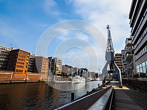 HafenCity in Hamburg hdr