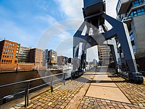 HafenCity in Hamburg hdr