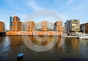 HafenCity in Hamburg hdr