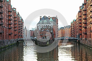 Hafencity quater in Hamburg, Germany