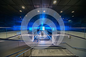 HafenCity U-Bahn metro Hamburg perspective