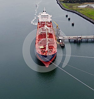 HAFNIA SOYA unloading oil Belfast Harbour Northern Ireland