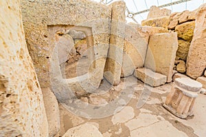 Hagar Qim, ancient Megalithic Temple of Malta, unesco world heritage site Malta