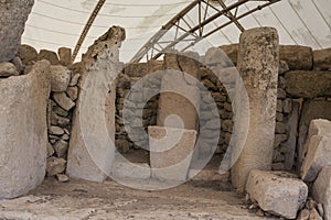 Hagar Qim Temple | Oracle Chamber outside