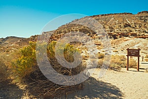 Hagen Trail at Red Rock Canyon State Park, California