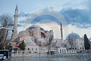 Haghia Sophia - famous  mosque in Istanbul