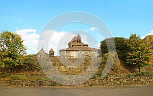 Haghpat Monastery View from Outside the Wall, UNESCO World Heritage Site in Lori Province of Armenia