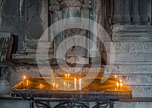 Haghpatavank Monastery Burning Candles
