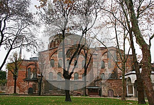 Hagia Irene Church in Istanbul photo