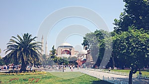 Hagia Sofia in Istanbul, Turkey photo