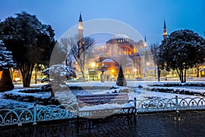 Hagia Sophia - Ayasofya in Istanbul, Turkey