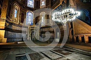 Hagia Sophia is a former Patriarchal Orthodox Cathedral, Turkey.