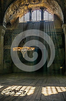 Hagia Sophia interior, Istambul, Turkey