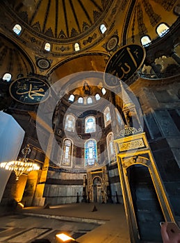 Hagia Sophia Istanbul Turkey.