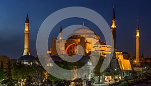 Hagia Sophia in istanbul,Turkey