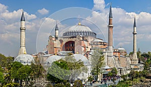 Hagia Sophia in istanbul,Turkey