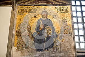 Hagia Sophia Jesus Mosaic - Istanbul, Turkey
