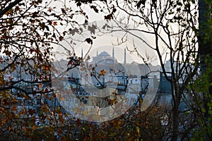 Hagia sophia mosque in istanbul turkey