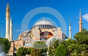 Hagia Sophia mosque, Istanbul, Turkey