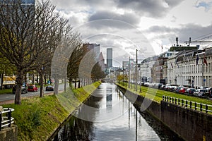 The city of Hague in The Netherlands