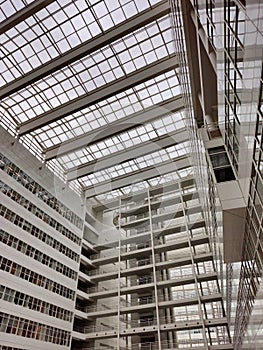 The Ice Palace aka The Hague City Hall, The Netherlands, a Richard Meier building