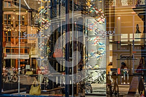 Showcase of the Smaak store in The Hague, the Netherlands