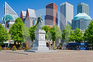 Hague in a summer day