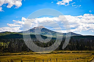 Hahn`s Peak In Northwest Colorado