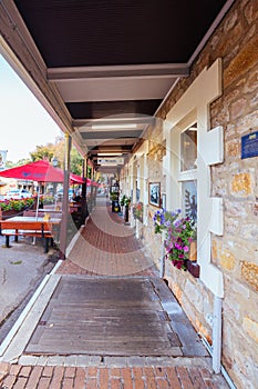 Historic Town of Hahndorf in South Australia in Australia