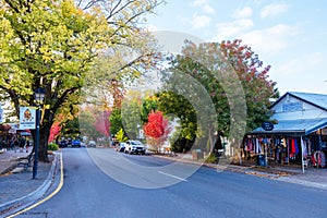 Historic Town of Hahndorf in South Australia in Australia