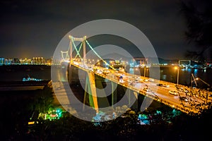 The Haicang Bridge of Xiamen City