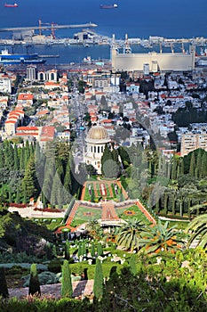 Haifa city, Israel - Bahai Gardens